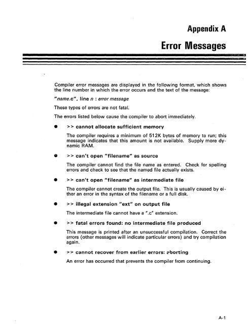 TMS34010 C Compiler - Al Kossow's Bitsavers