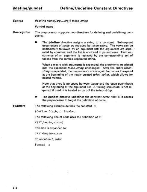 TMS34010 C Compiler - Al Kossow's Bitsavers