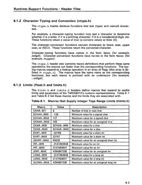 TMS34010 C Compiler - Al Kossow's Bitsavers