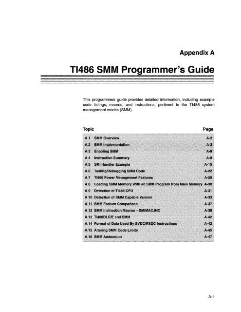 TI486 Microprocessor - Al Kossow's Bitsavers