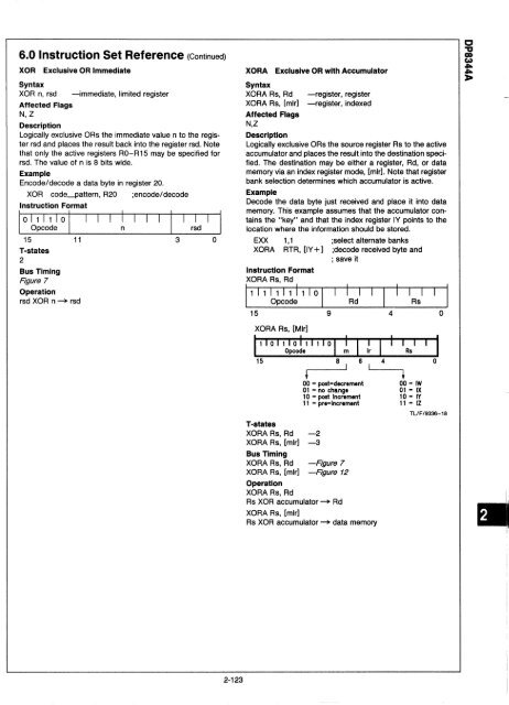 ~ National ~ Semiconductor - Al Kossow's Bitsavers