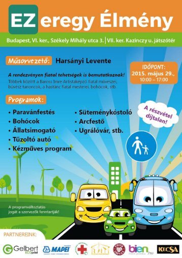 EZeregy Élmény Gyermeknapi Program