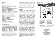 Ausgabe 1/2009 - der TSG Bad Wurzach Abtl. Turnen