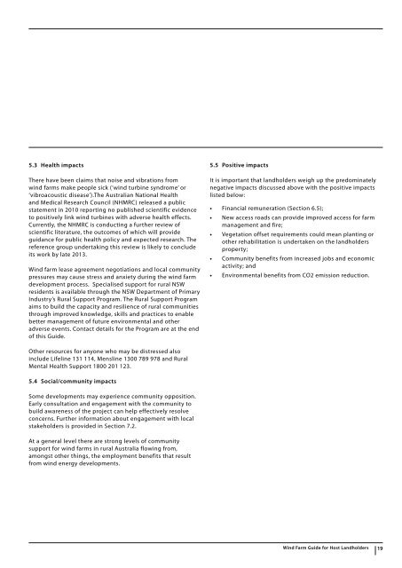 Chapter 5 – Understanding the potential impacts - NSW Farmers ...