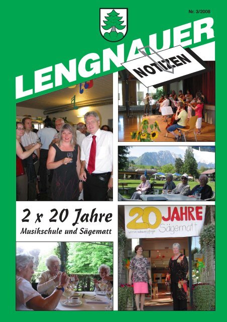 LN_3_08_internet:Nr 2/07 streifen - Einwohnergemeinde Lengnau BE