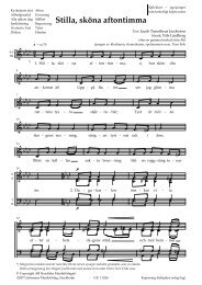 Preview sheet music (PDF) - Gehrmans MusikfÃ¶rlag