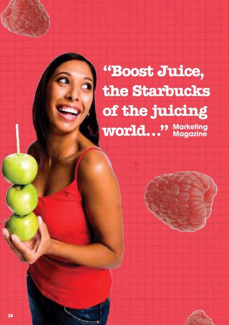 About juice Bars - Boost