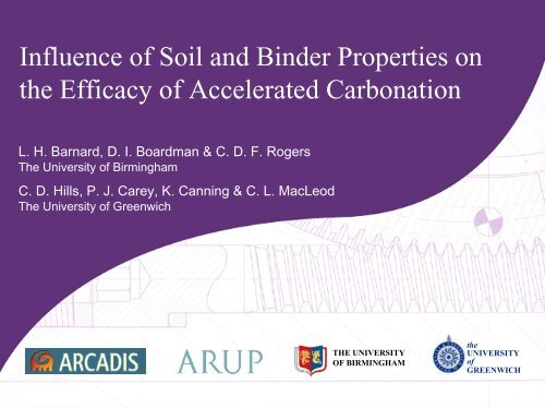 Influence of Soil and Binder Properties on the Efficacy of ... - Starnet