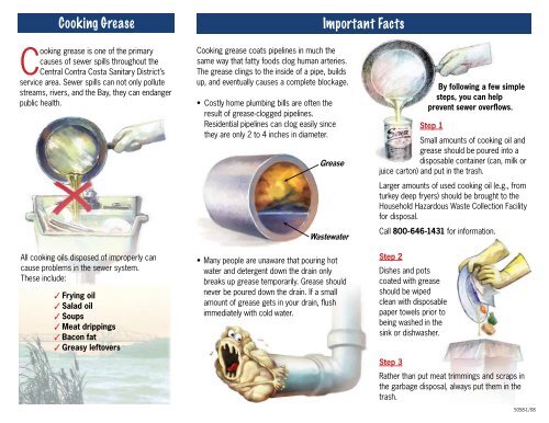 FOG Brochure from Central Contra Costa Sanitary District