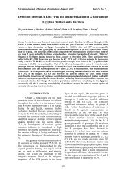 Detection of group A Rota virus and characterization of G type ...