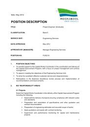 Project Engineer PD.pdf - Moorabool Shire Council