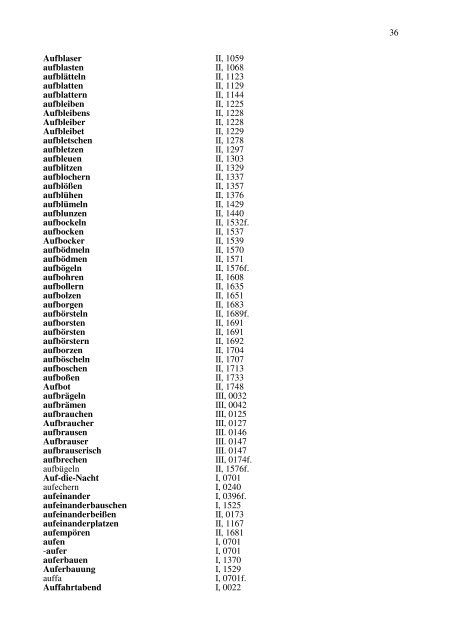 des Bayerischen WÃ¶rterbuchs von Heft 1 bis Heft 18