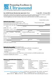 Non-ASUM Student Application Form - Australasian Society for ...