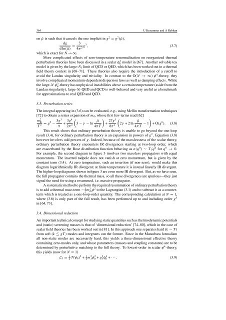Advances in perturbative thermal field theory - Ultra-relativistic ...