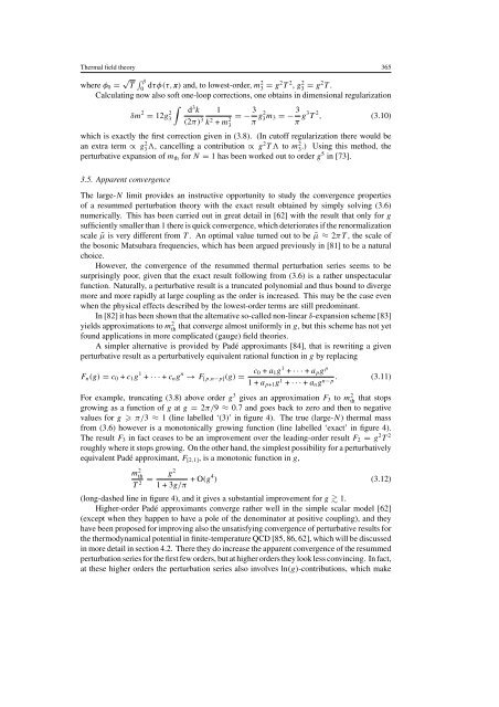 Advances in perturbative thermal field theory - Ultra-relativistic ...