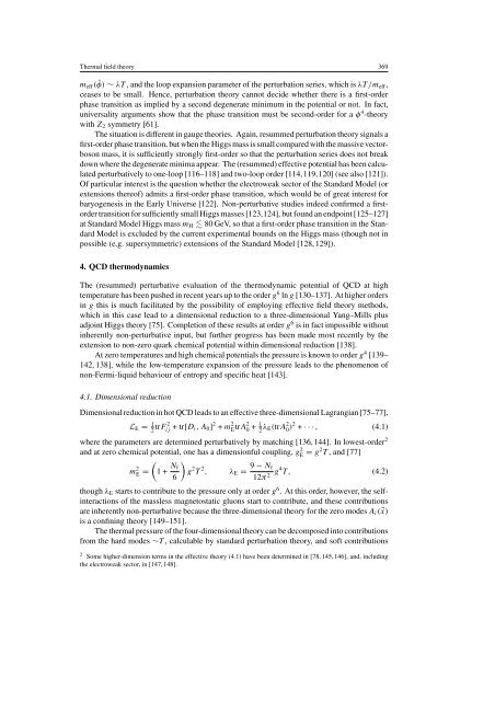 Advances in perturbative thermal field theory - Ultra-relativistic ...