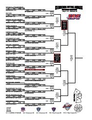 ISC World Tournament 2012 Bracket in 2 pages