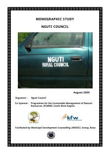 monographic study nguti council - Centre Technique de la ForÃªt ...