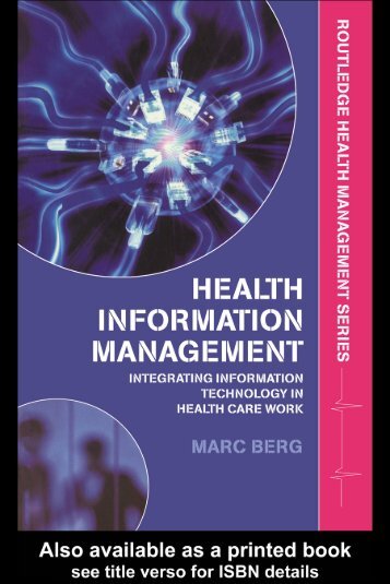 Health Information Management: Integrating Information Technology ...