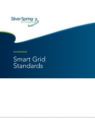 Smart Grid Standards, a white paper by Silver Spring Networks