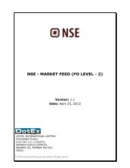 Download Real Time Technical Specification F&O Level 2 (.pdf) - NSE