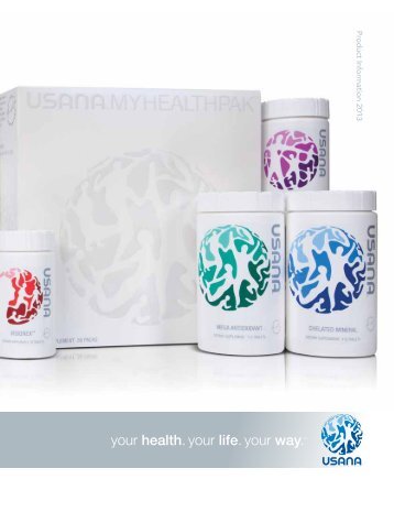 USANA Product Information Booklet