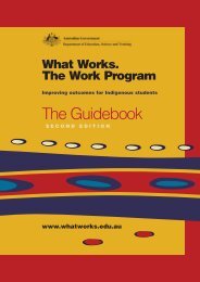 The Guidebook - What Works