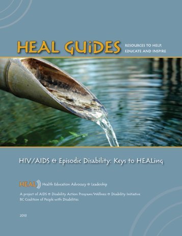 HIV/AIDS & Episodic Disability: Keys to HEALing - bccpd