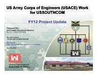 US Army Corps of Engineers (USACE) Work for ... - Directrouter.com