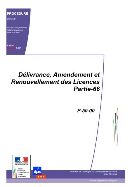 DÃ©livrance, Amendement et Renouvellement des Licences Partie ...