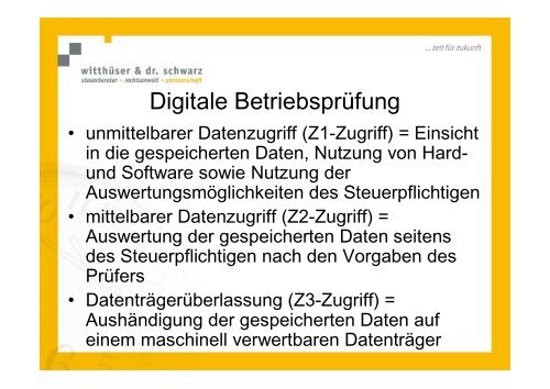 Vortrag: Wenn das Finanzamt klingelt - Witthueser-schwarz