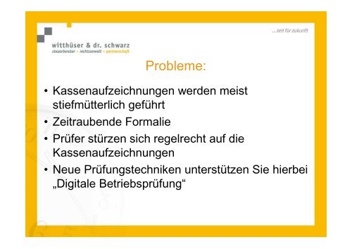 Vortrag: Wenn das Finanzamt klingelt - Witthueser-schwarz