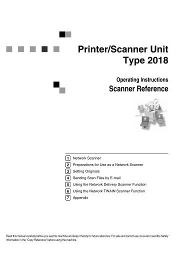 Printer/Scanner Unit Type 2018