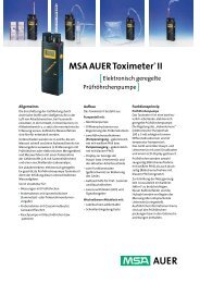 MSA AUER Toximeter - RM-Business-Services