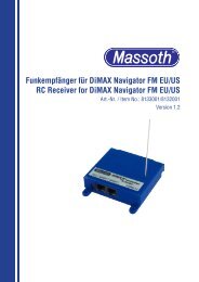 Funkempfänger für DiMAX Navigator FM EU/US RC ... - AllAboutLGB