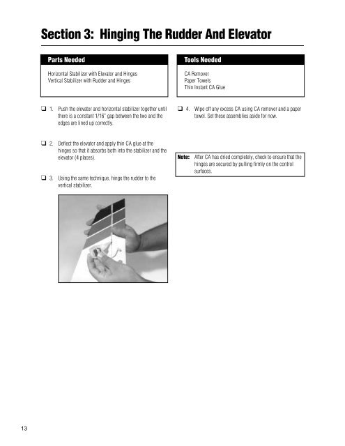 instruction manual - Hangar 9