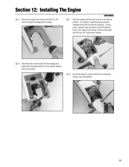 instruction manual - Hangar 9