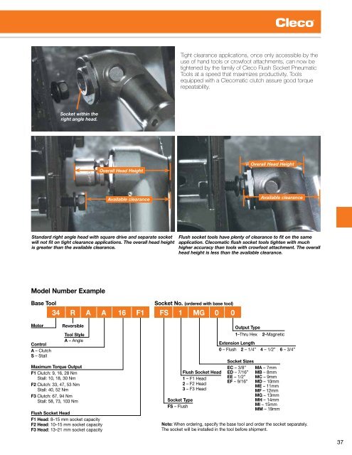 Pneumatic Assembly Tools - Apex Tool Group