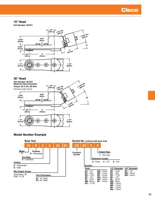 Pneumatic Assembly Tools - Apex Tool Group