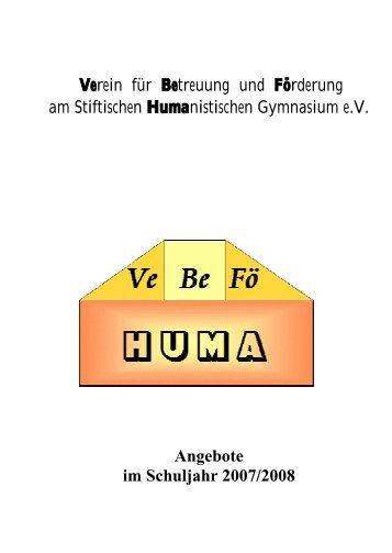 downloadbaren pdf-Datei - Stiftisches Humanistisches Gymnasium