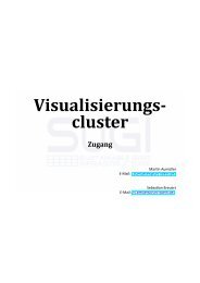 Dokumentation Zugang zum Visualisierungscluster (PDF ... - RRZK