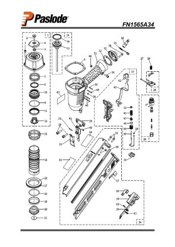 FN1565A34 onderdelen.. - Spit Paslode