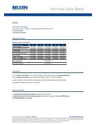 GCCD v1.0 - Belden Wire & Cable EMEA