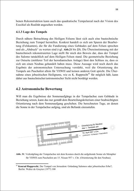 Die Tempelanlage in Jerusalem von Salomo bis ... - Erwin Reidinger