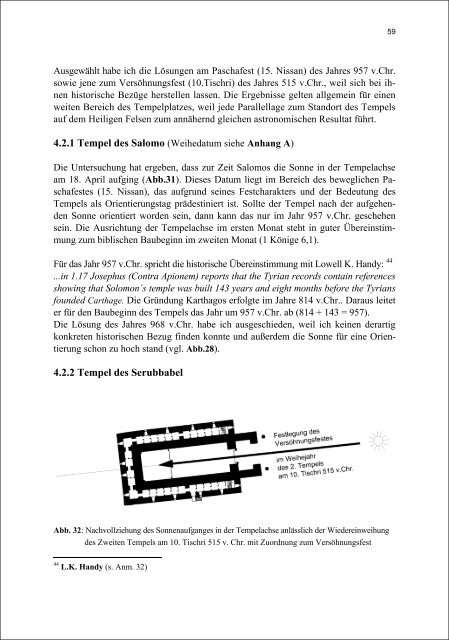 Die Tempelanlage in Jerusalem von Salomo bis ... - Erwin Reidinger