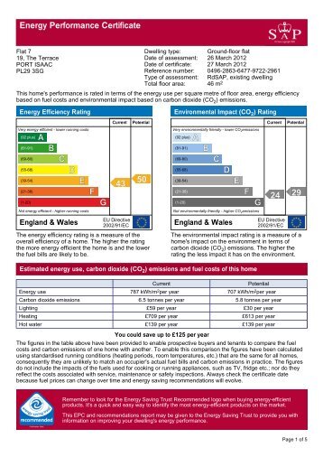 Energy Performance Certificate - John Bray & Partners