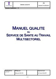 MANUEL QUALITE - STM