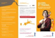 Sensibilisation Â« Alcool et travail - STM