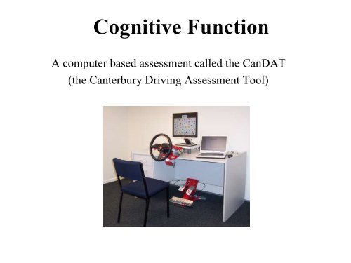 ASSESSING FITNESS TO DRIVE