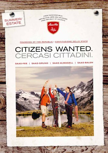 Citizens wanted